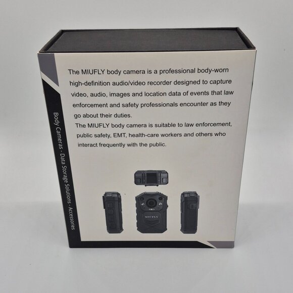 MIUFLY Body Camera NEW - Picture 2 of 4